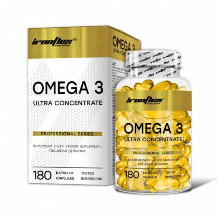 IronFlex Omega 3 Ultra 180 капсули / 180 дози​